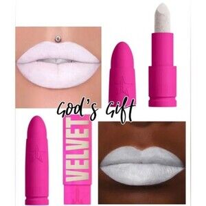 New! God's Gift Jeffree Star Velvet Trap Lipstick BNIB NWT Pink Religion